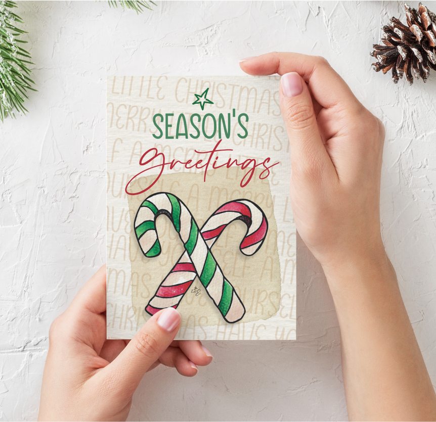 Festive Greeting Cards (6xPck) - Image 9