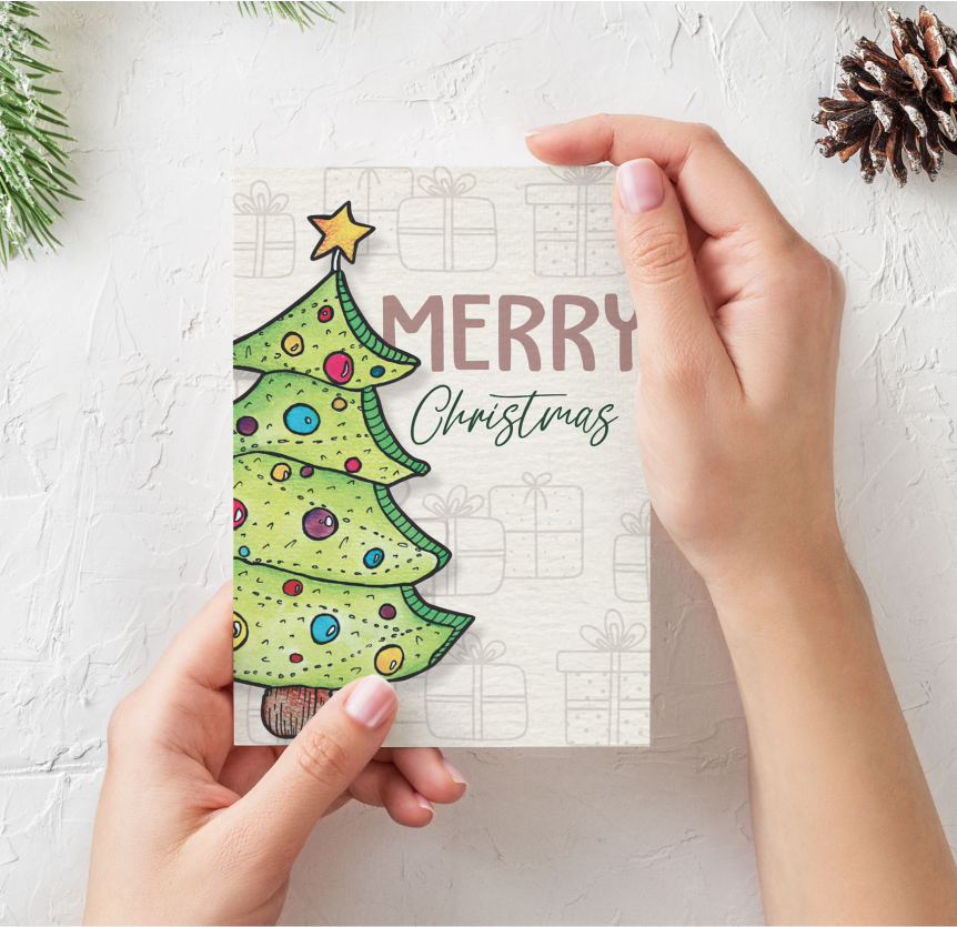 Festive Greeting Cards (6xPck) - Image 8