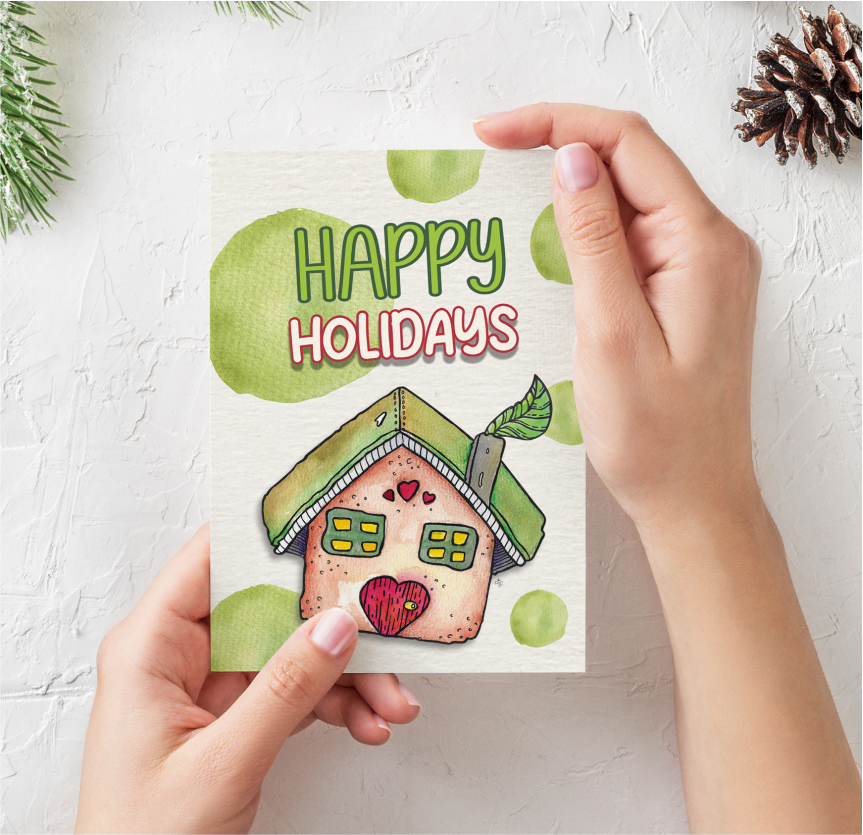 Festive Greeting Cards (6xPck) - Image 5