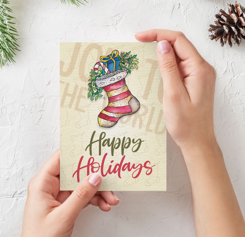 Festive Greeting Cards (6xPck) - Image 2