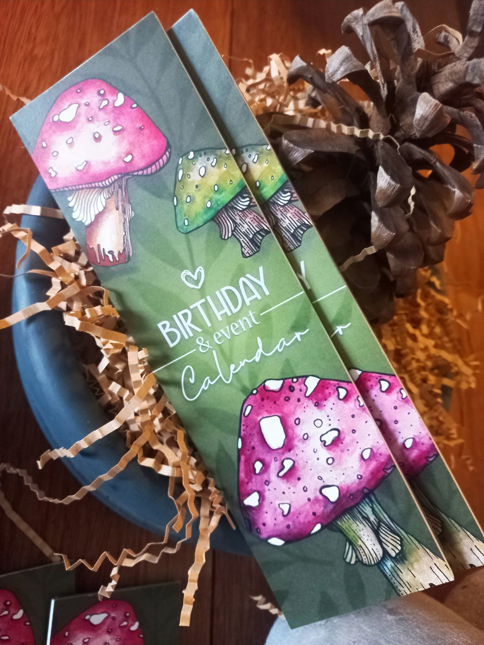 Whimsical Birthday & Event Calendar